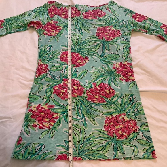 Lilly Pulitzer Coverup, Size Medium, Colors Red, Yellow and Green - Picture 4 of 6